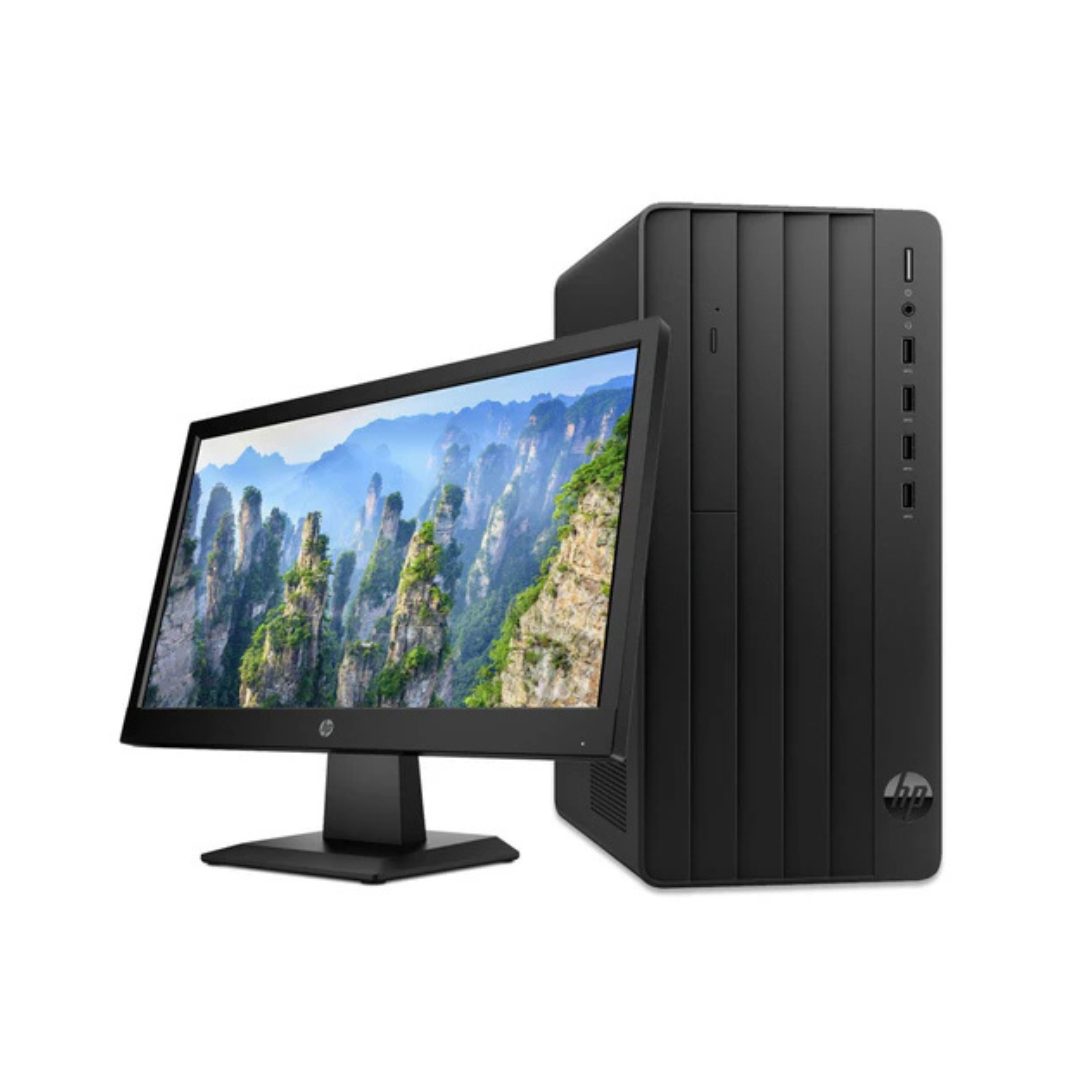HP Pro Tower 290 G9 Core i3 8GB 256GB SSD + HP P204 Monitor - Image 1