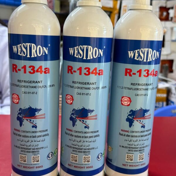 Westron R134a gas cans 950g