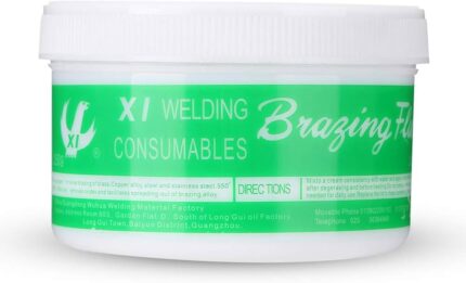 Flux brazing powder