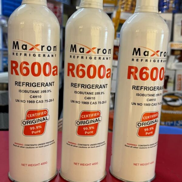 Maxron R600a gas cans – 400g